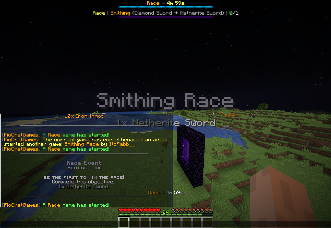 FioChatGames SMITHING_RACE